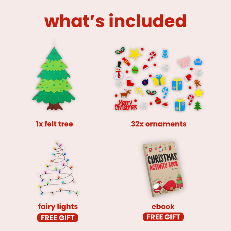 MyFirstXmas | Felt Christmas Tree