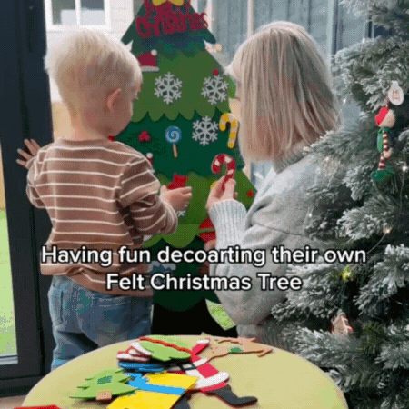 MyFirstXmas | Felt Christmas Tree